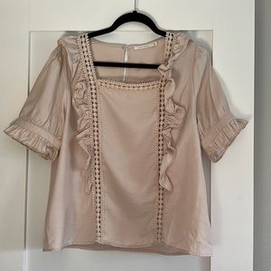 Ellison ruffle blouse